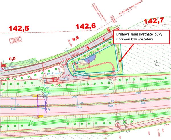 Stavba dálnice D3 v úseku Hodějovice – Třebonín. Diskuse o osetí nově vzniklých zemních ploch liniových staveb