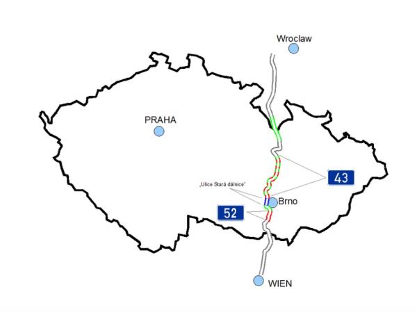 Nedokončená dálnice Vídeň – Brno – Vratislav