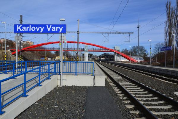 Modernizace železniční stanice Karlovy Vary