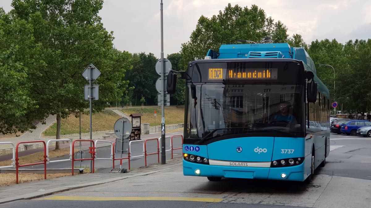 Trolejbusy Dopravního podniku Ostrava budou od úterý jezdit bez omezení