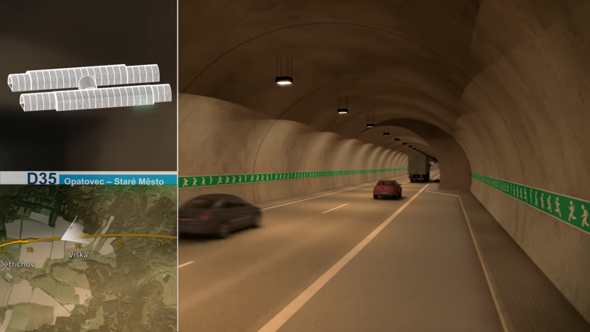  Do dvou let se u Dětřichova nejspíš začne stavět nejdelší tunel v ČR