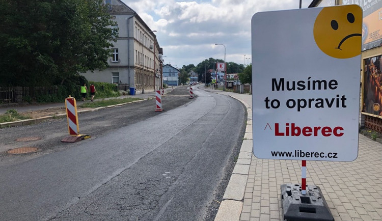  Liberec chce v létě opravovat jednu z hlavních silnic sídliště Kunratická