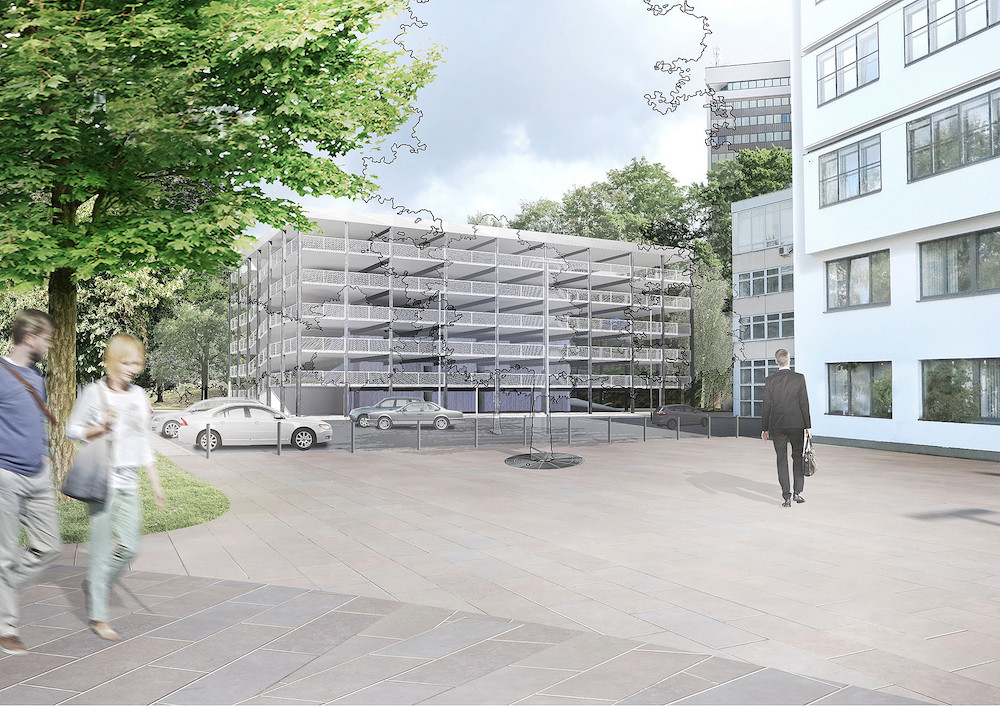 Liberecký kraj chce vedle svého sídla postavit parkovací dům i přes vyšší cenu