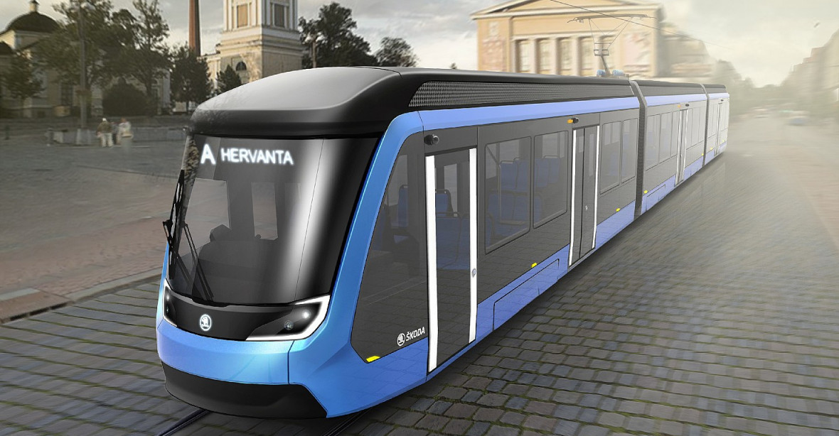 Dalších 5 tramvají poputuje do finského Tampere od skupiny Škoda Transportation