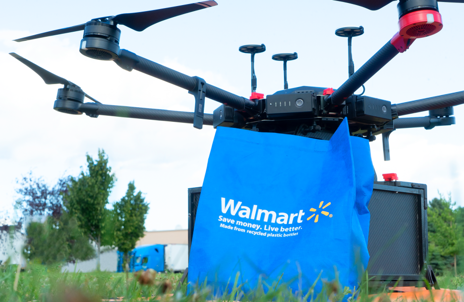Walmart začne doručovat své zásilky pomocí dronů! 