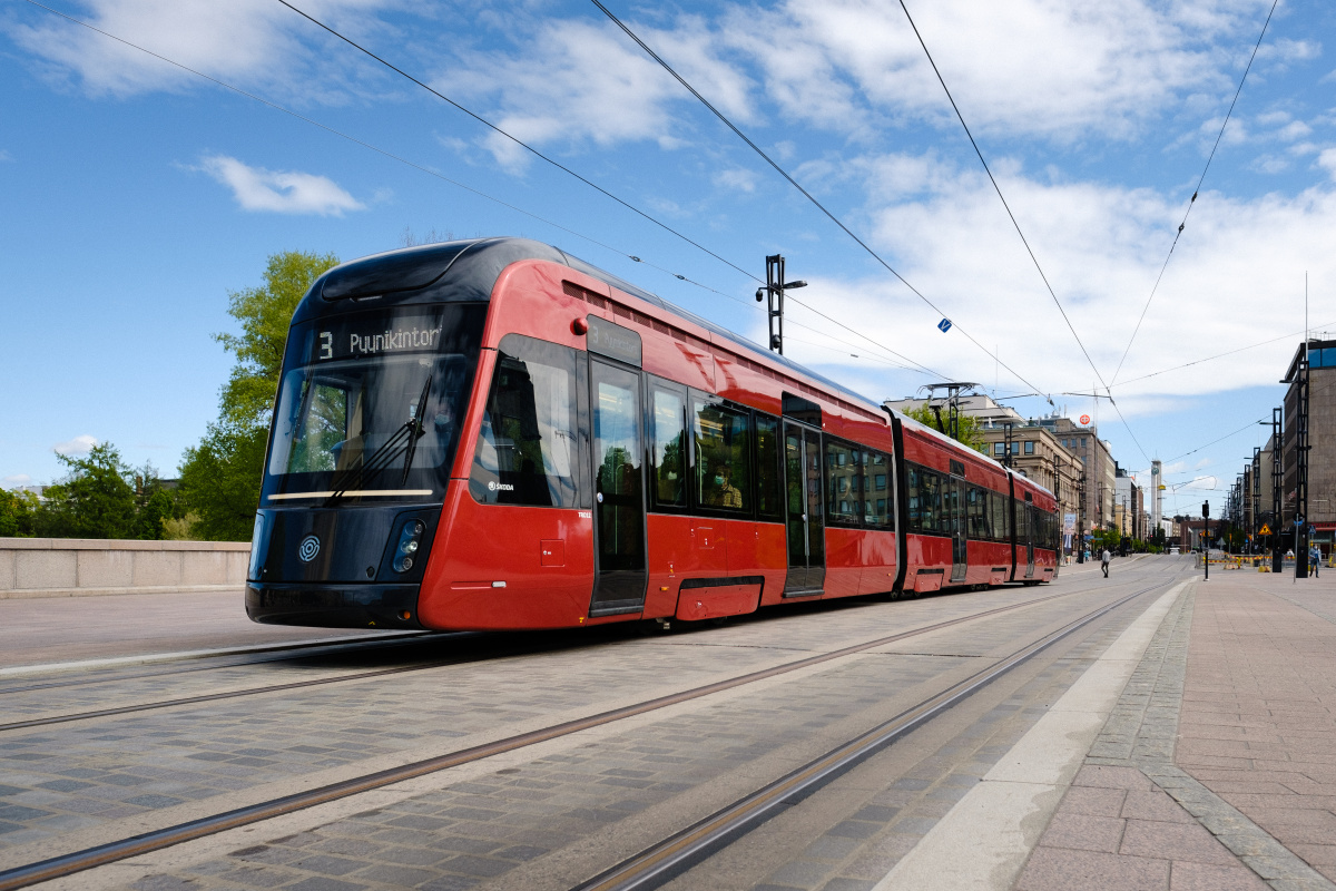 Skupina Škoda dodá další tramvaje do finského Tampere