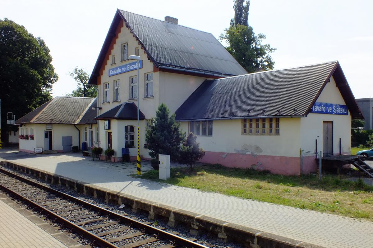 Železniční stanice Kravaře na Opavsku projde výraznou rekonstrukcí