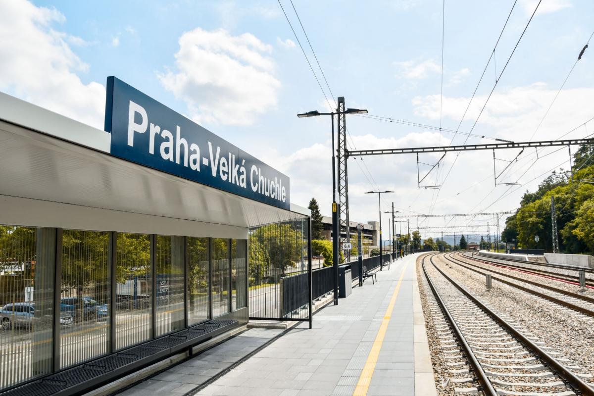 Mezi železničními stanicemi Smíchov - Radotín se bude jezdit bez omezení