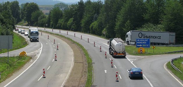 Jízdní pás dálnice D35 u Velkého Újezdu bude zprovozněn do konce prázdnin