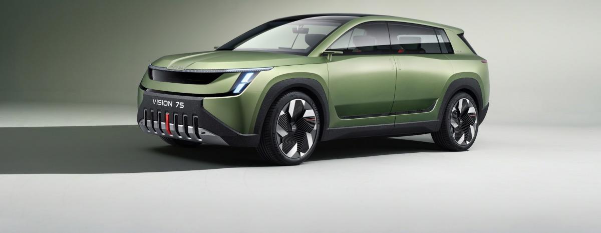 Škoda Auto vidí budoucnost v elektromobilitě. Vloží do ní 138 miliard! A jak vypadá nový VISION 7S?