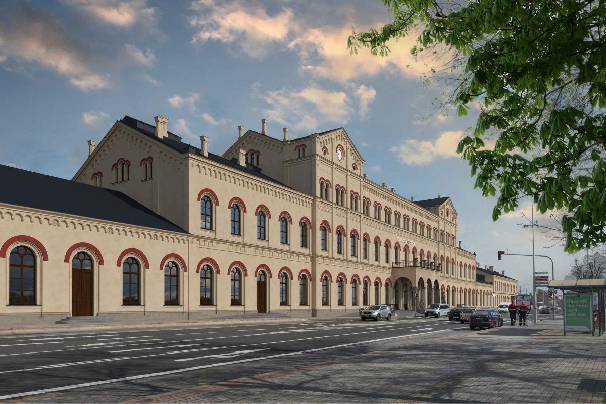 Rozjela se rekonstrukce výpravní budovy v Teplicích v Čechách! Správa železnic ji slavnostně zahájila