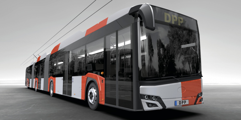 DPP chce nakoupit 70 standardních bateriových trolejbusů