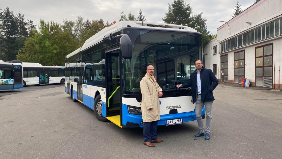 Dopravní podnik Karlovy Vary zařadil do provozu autobus Citywide LF od značky Scania