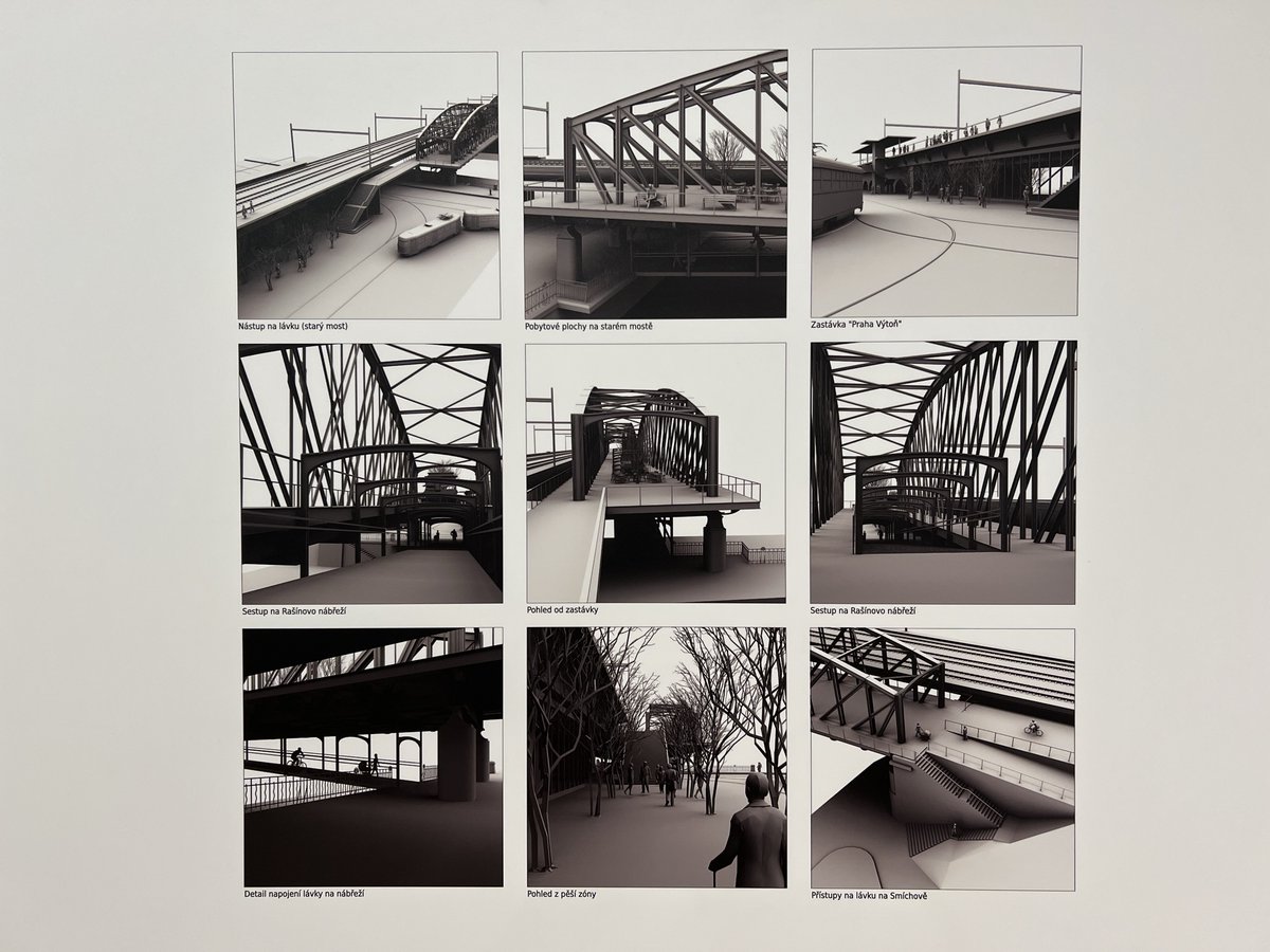 Most na pražské Výtoni má vítězný návrh! Ten vzešel ze soutěžního dialogu