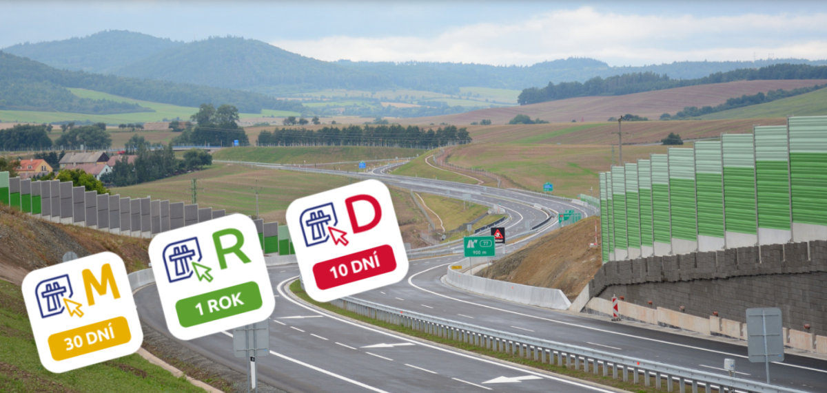 Řidiči by si měli zkontrolovat platnost dálničních e-známek
