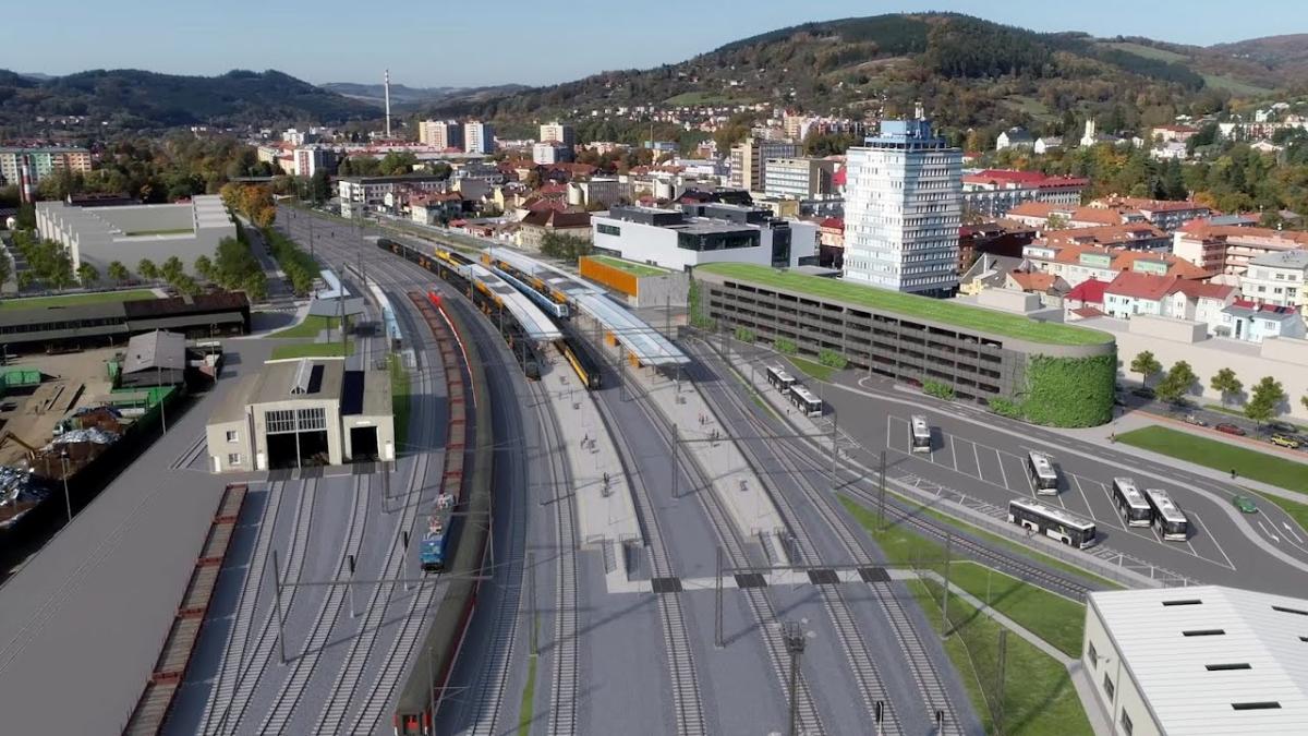 Rozsáhlá rekonstrukce vsetínského nádraží probíhá na plné obrátky! Stavbu si prohlédl Jiří Svoboda