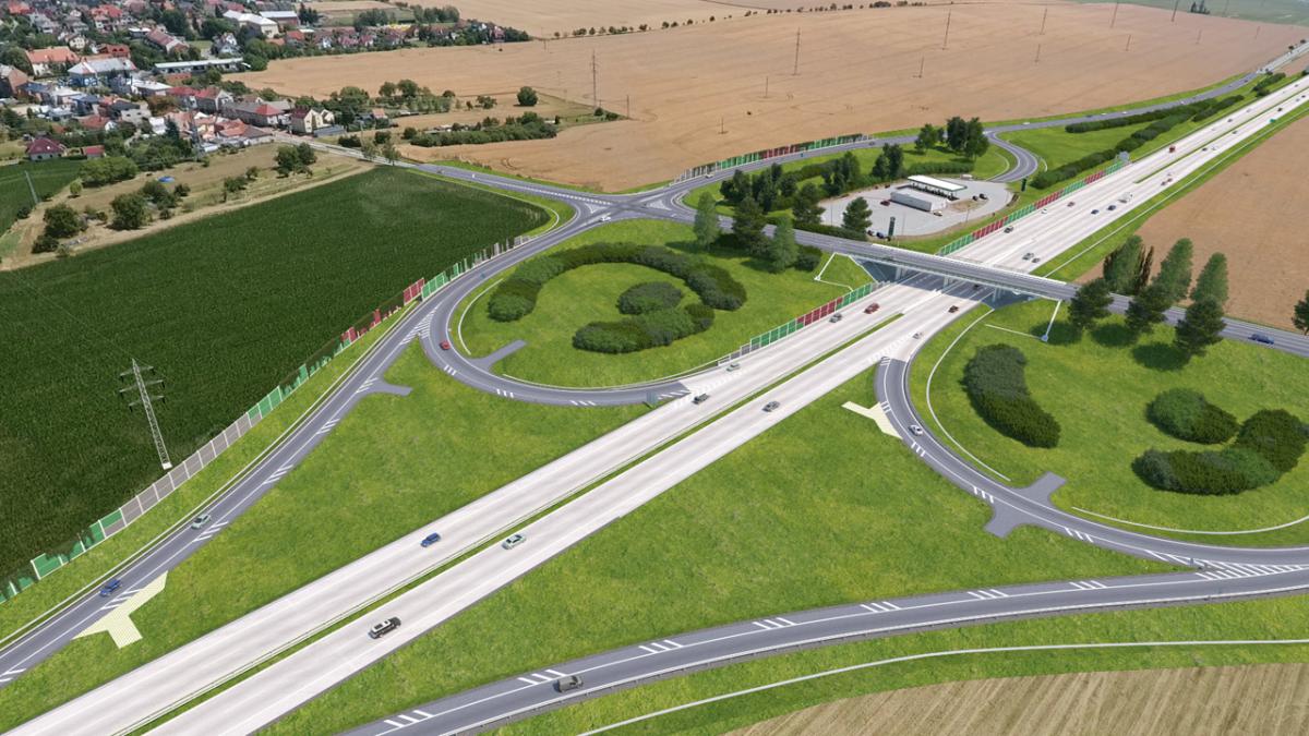 Ředitelství silnic a dálnic zahajuje výstavbu dálnice D55 Olomouc – Kokory