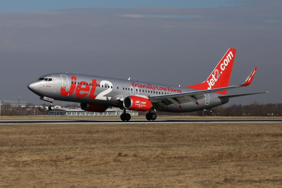 Společnost Jet2.com nabízí přímé lety do East Midlands