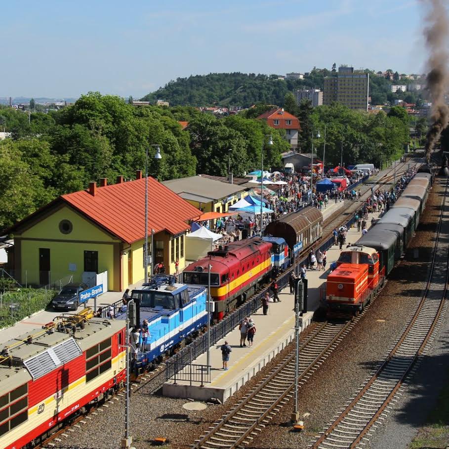 Pražský dopravní den dětí bude na nádraží Praha-Braník ve znamení historie