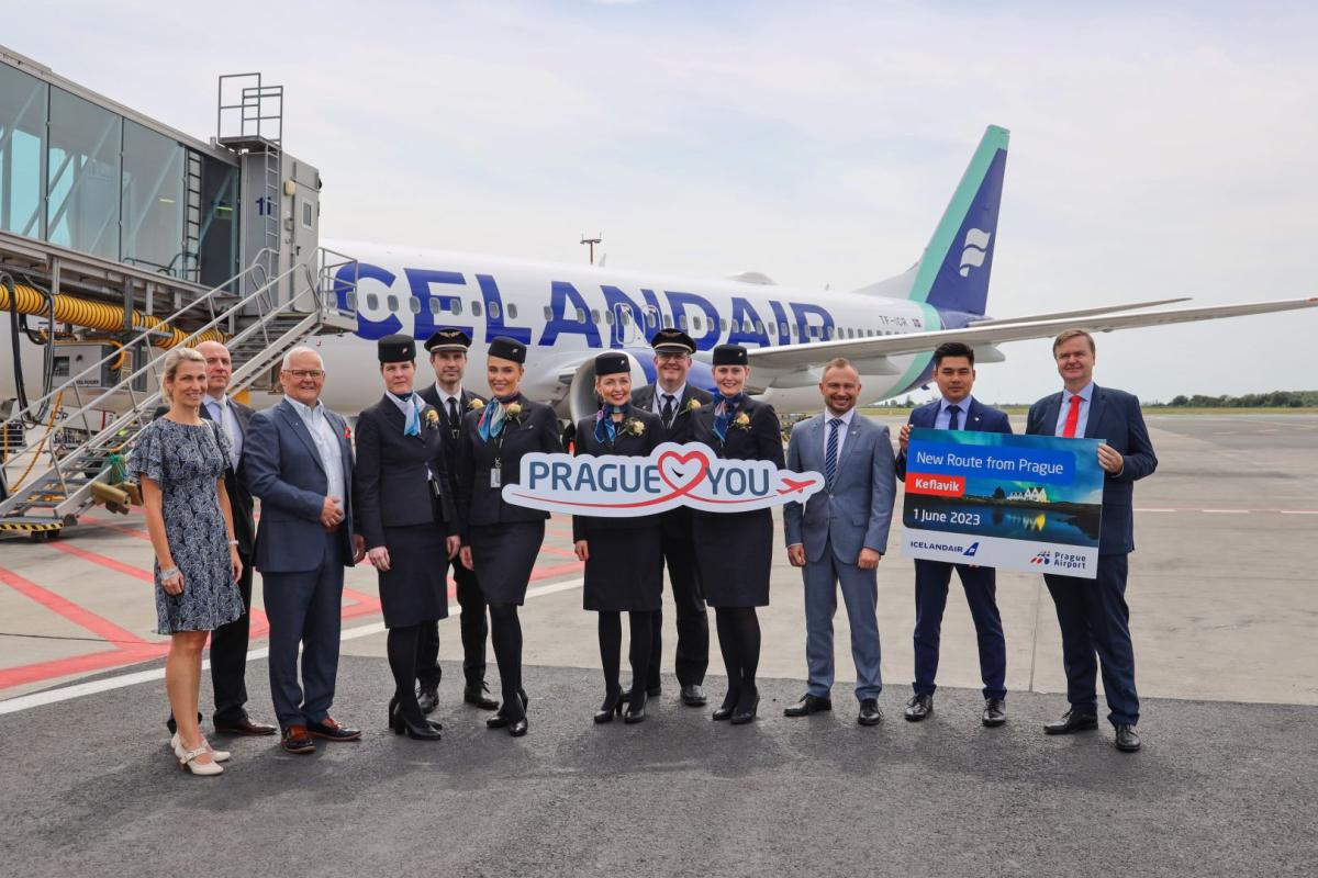 Dopravce Icelandair spustil přímé lety na Island