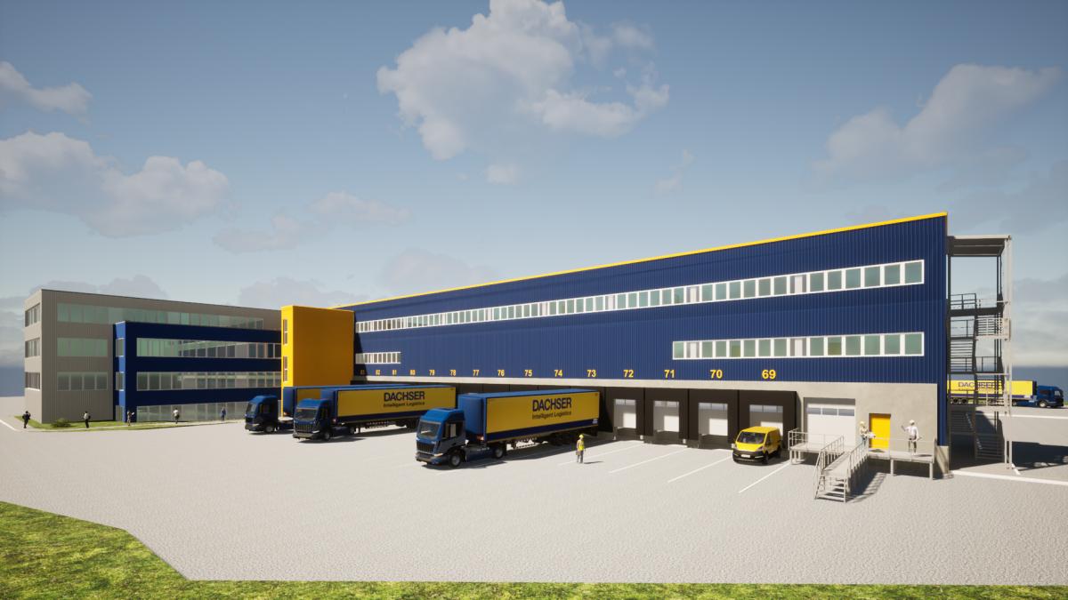 Dachser investuje do výstavby logistického centra v Kladně 