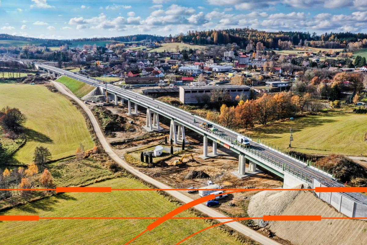 Fotoreportáž: Zatěžovací zkoušky mostu úseku IV. koridoru v Heřmaničkách