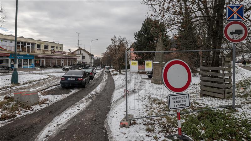 V Jihlavě se těší na opravu kanalizace a silnice v ulici Jiřího z Poděbrad 
