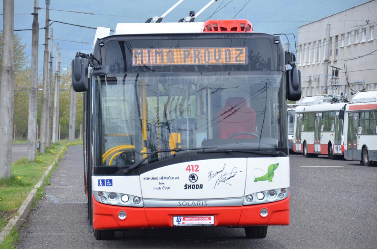 Dopravní podnik v Ústí nad Labem musel zrušit soutěž o dodávku až 33 parciálních trolejbusů