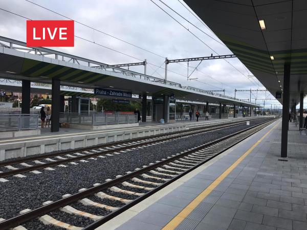 Online reportáž: Otevření stanice Praha-Zahradní Město