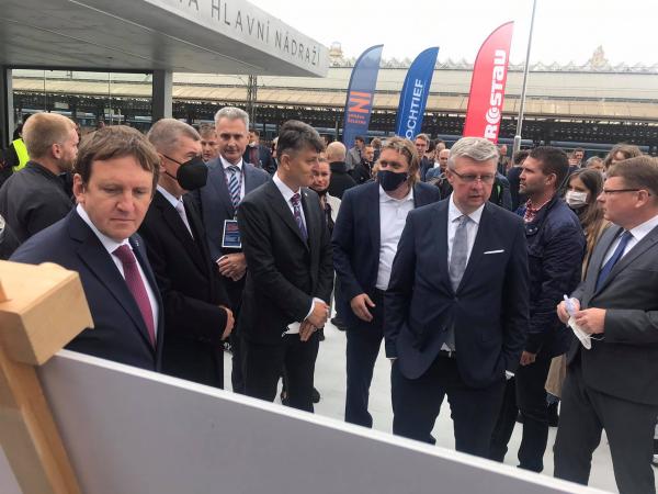 Slavnostní otevření podchodu na Hlavním nádraží: Železnice je hlavně o lidech, má jasno Jiří Svoboda