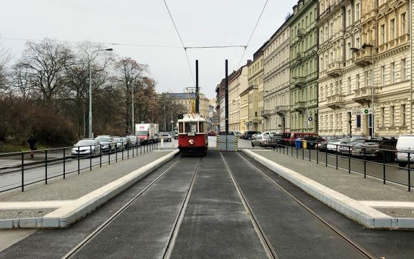 Nová tramvajová zastávka v Opletalově ulici je zprovozněna!