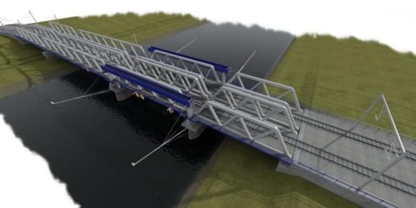 Město Kolín a Správa železnic mají v úmyslu na železničním mostě zbudovat lávku pro chodce 
