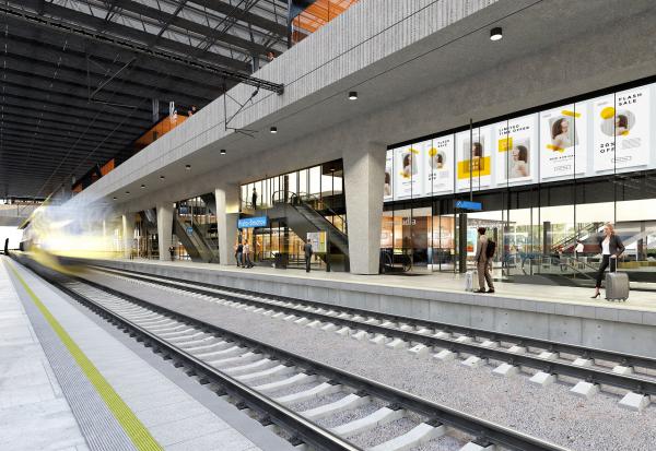 Správa železnic vybrala zhotovitele pro rekonstrukci stanice Praha-Smíchov