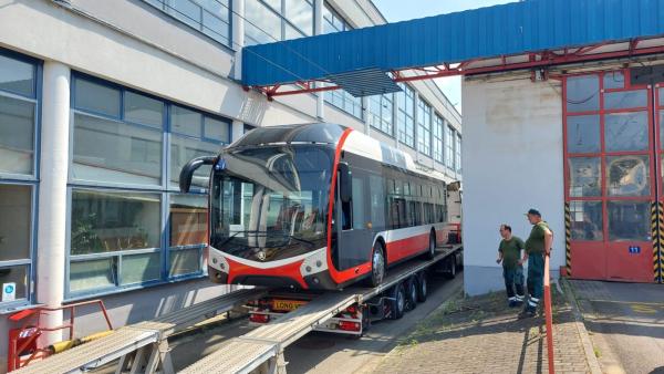 V Brně bude jezdit 10 nových trolejbusů Škoda 32Tr, které nepotřebují trolejové vedení