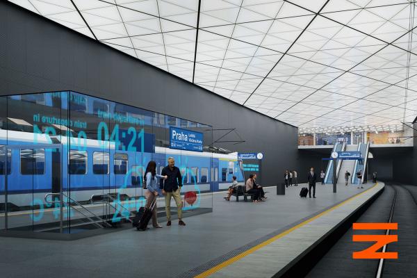 Vizualizace: Další velký milník projektu železničního spojení na letiště