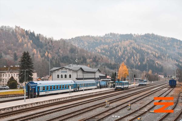 Fotoreportáž: Železniční stanice Hanušovice slouží plně pro cestující