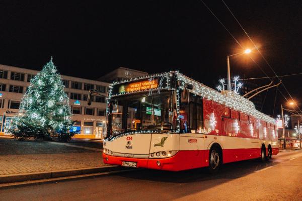 Na vánoční MHD se mohou těšit i obyvatelé Ústí nad Labem