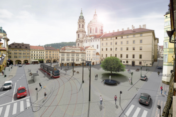 Praha vybrala dodavatele stavebních prací Malostranského náměstí