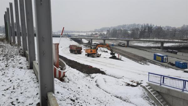 Stavba první etapy obchvatu Frýdku-Místku a připojení dálnice D56 pokračuje